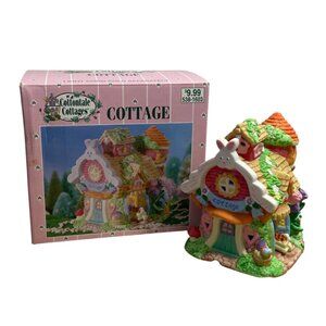 Vtg Cottontale Cottages Rabbit Cottage Easter Bunny Village House Joann Fabrics